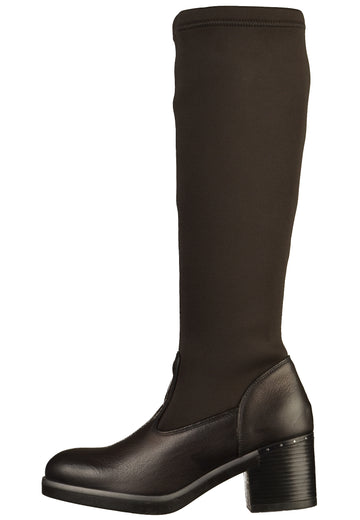 IGI&CO Stiefel Leder/Textil Schwarz - surf4shoes