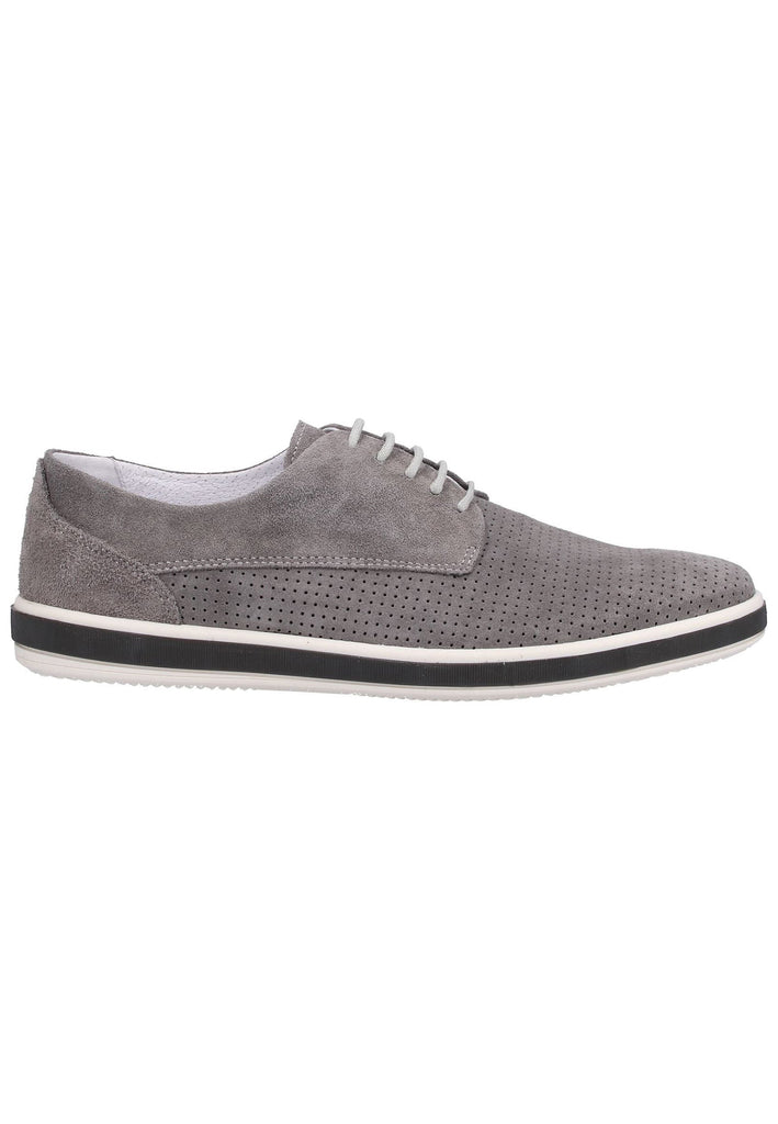 IGI&CO Halbschuhe Veloursleder Hellgrau - surf4shoes