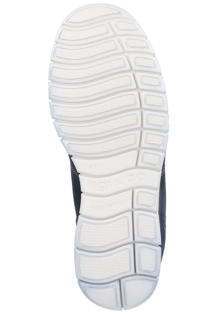 IGI&CO Halbschuhe Veloursleder Blau - surf4shoes