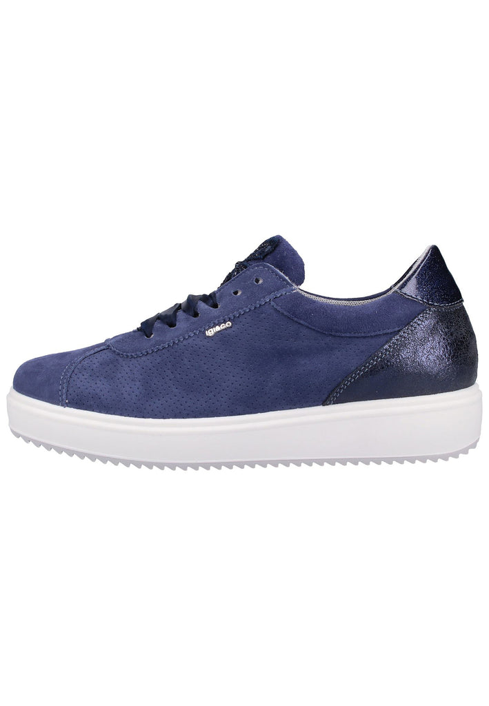 IGI&CO Sneaker Leder Jeans - surf4shoes