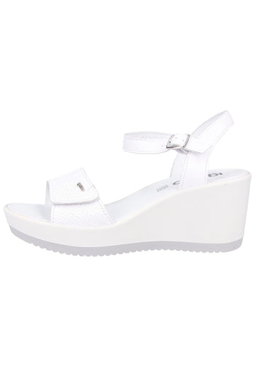 IGI&CO Sandalen Nappaleder Weiß - surf4shoes