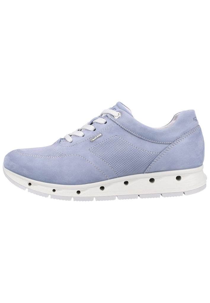 IGI&CO Sneaker Nubukleder Hellblau - surf4shoes