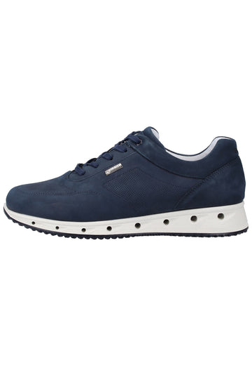 IGI&CO Sneaker Nubukleder Dunkelblau - surf4shoes