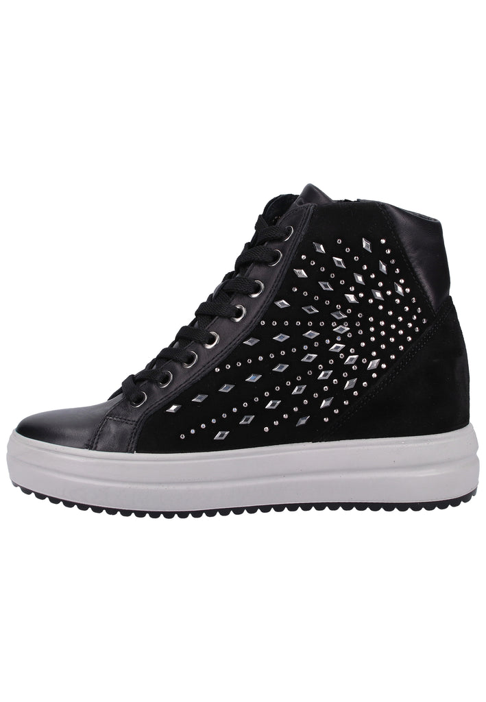 IGI&CO Sneaker Leder Schwarz - surf4shoes