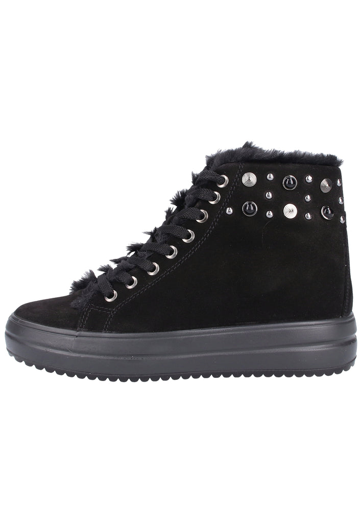 IGI&CO Sneaker Leder Schwarz Warmfutter - surf4shoes