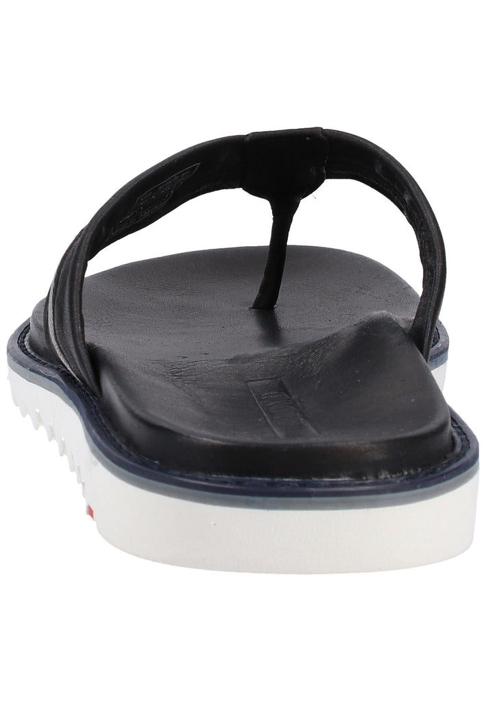 Lloyd Zehensteg Glattleder Schwarz - surf4shoes