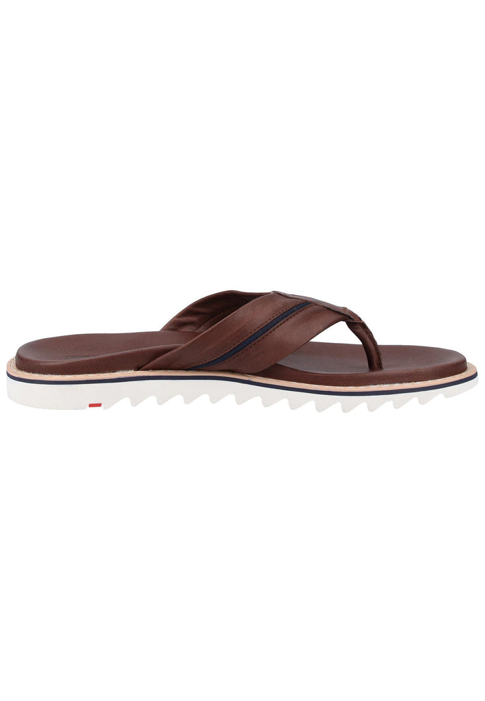 Lloyd Zehensteg Glattleder Kaffee - surf4shoes