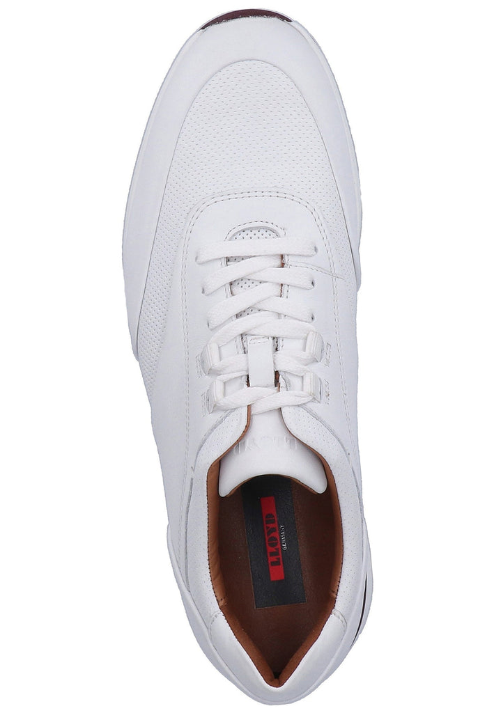 Lloyd Sneaker Glattleder Weiß - surf4shoes