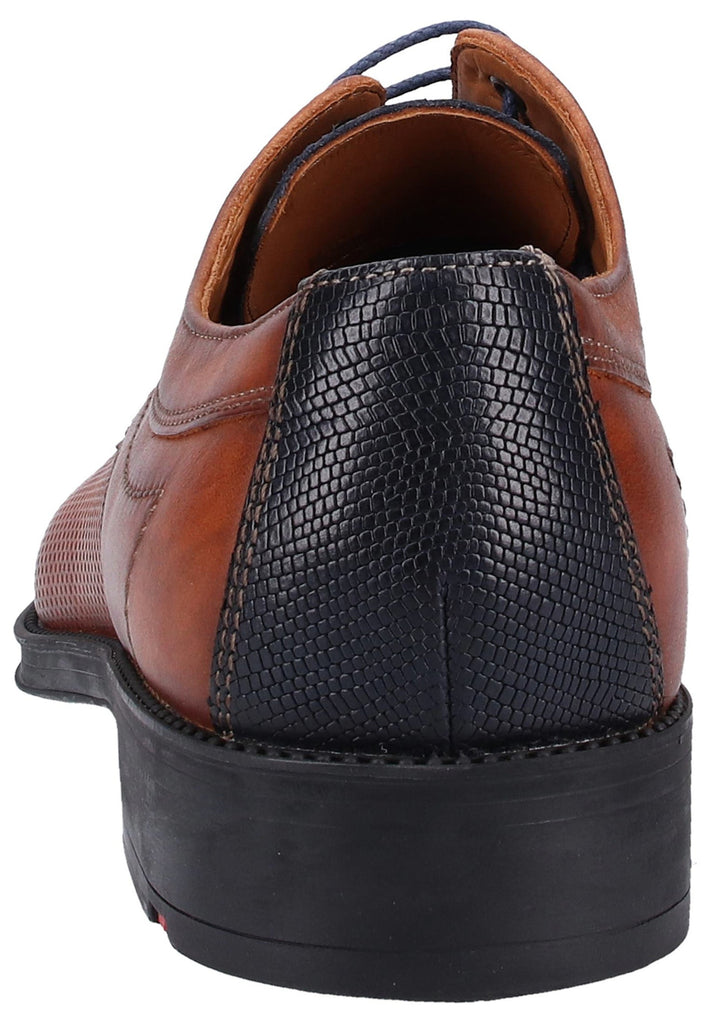Lloyd Businessschuhe Leder Braun/Blau - surf4shoes