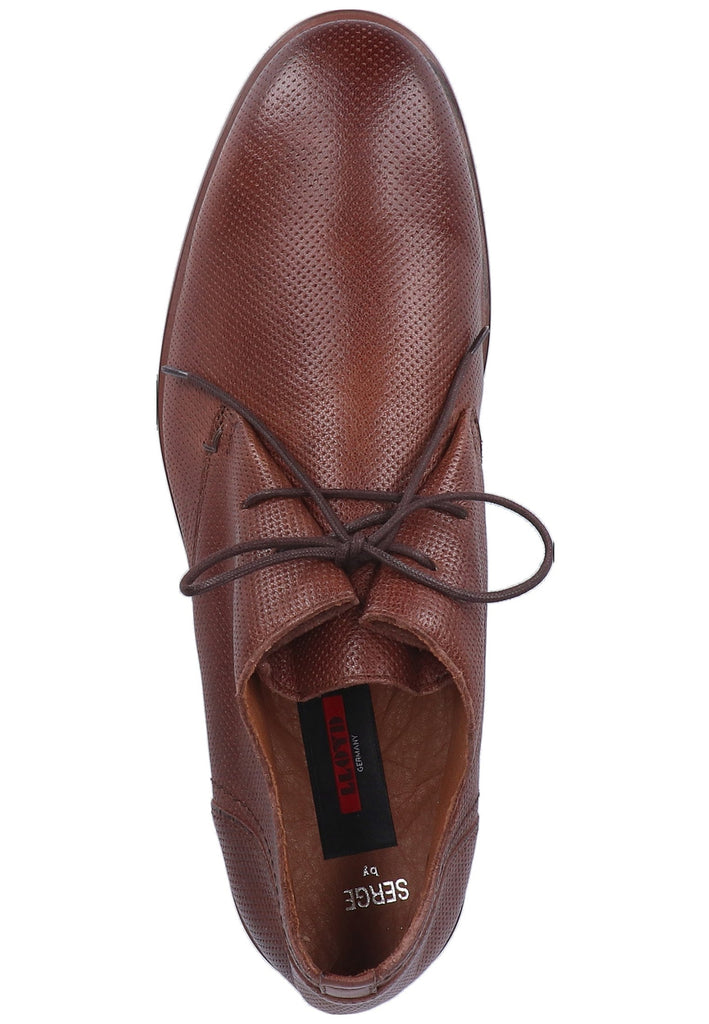 Lloyd Halbschuhe Leder Braun - surf4shoes