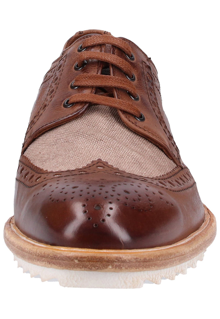 Lloyd Halbschuhe Leder/Textil Braun - surf4shoes