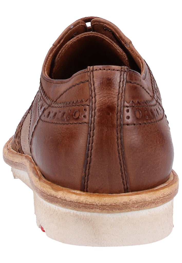 Lloyd Halbschuhe Leder/Textil Braun - surf4shoes