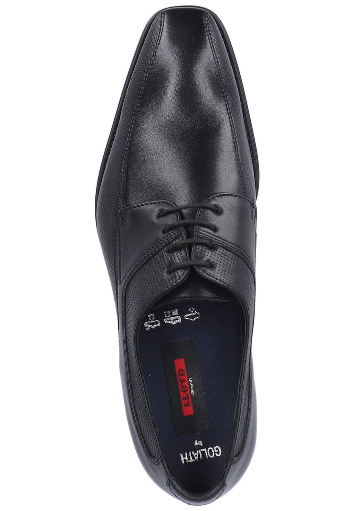 Lloyd Businessschuhe Glattleder Schwarz - surf4shoes