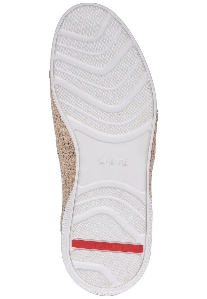 Lloyd Slipper Veloursleder Beige - surf4shoes