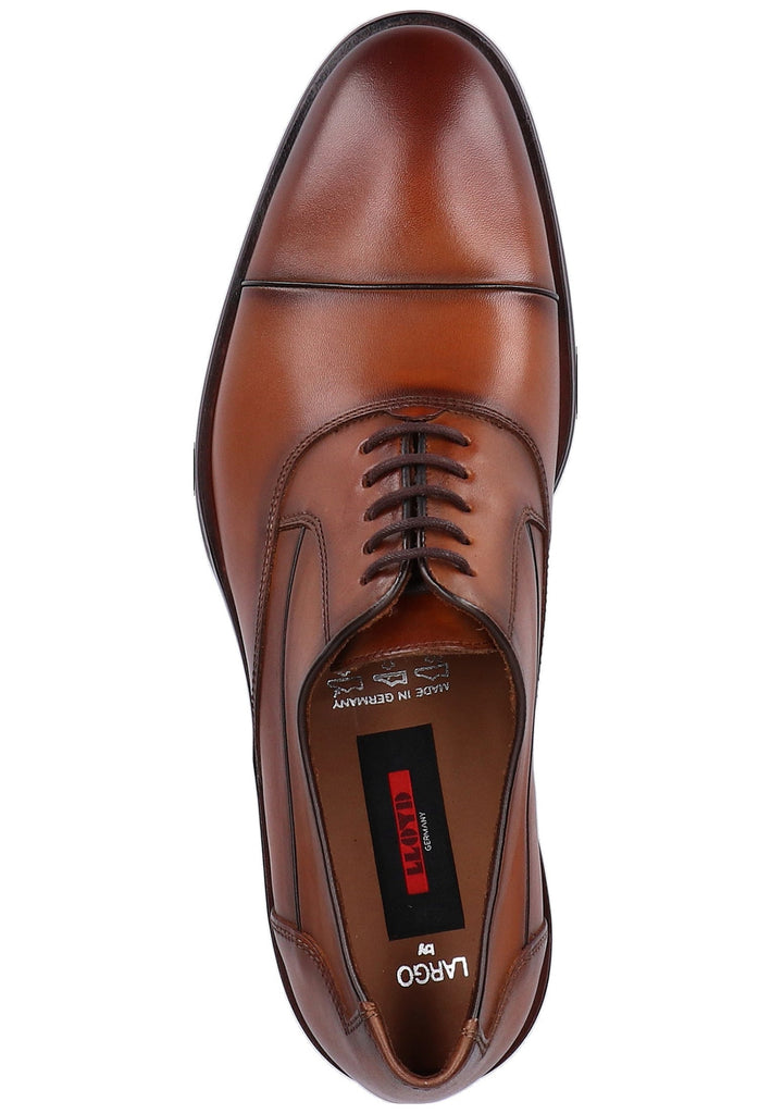 Lloyd Businessschuhe Glattleder Cognac - surf4shoes