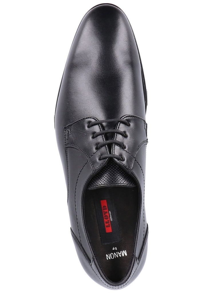 Lloyd Businessschuhe Glattleder Schwarz - surf4shoes