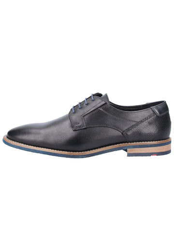 Lloyd Businessschuhe Glattleder Schwarz/Blau - surf4shoes
