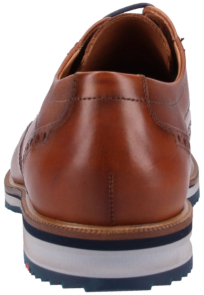 Lloyd Halbschuhe Glattleder Cognac - surf4shoes