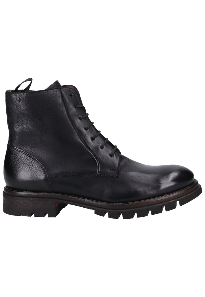 Lloyd Stiefelette Glattleder Schwarz - surf4shoes