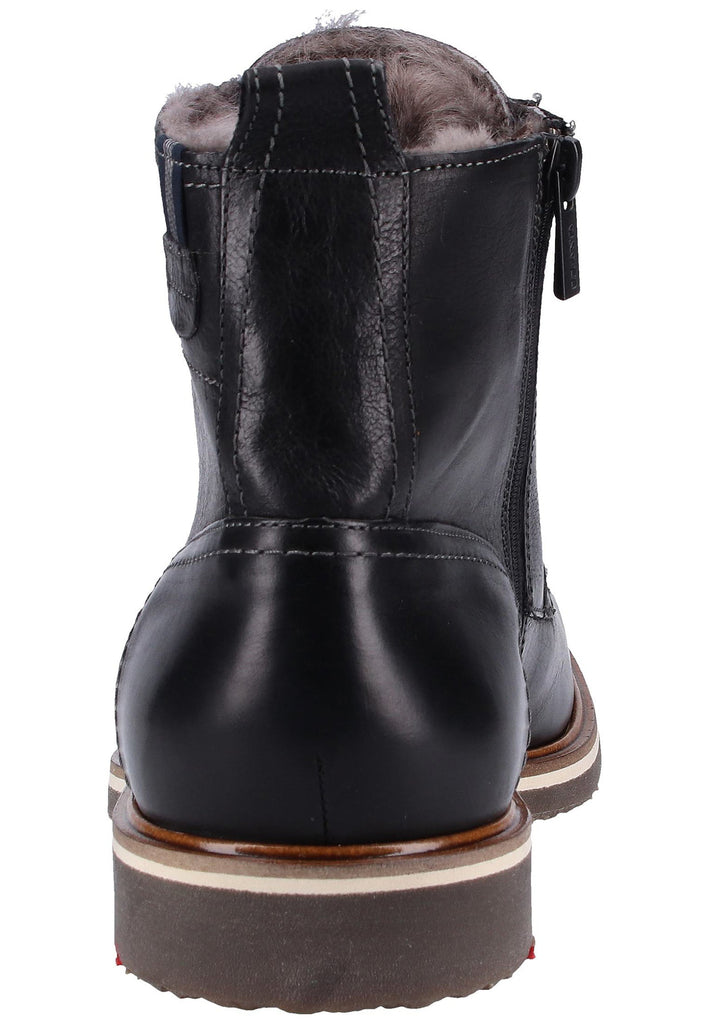 Lloyd Stiefelette Glattleder Schwarz Warmfutter - surf4shoes