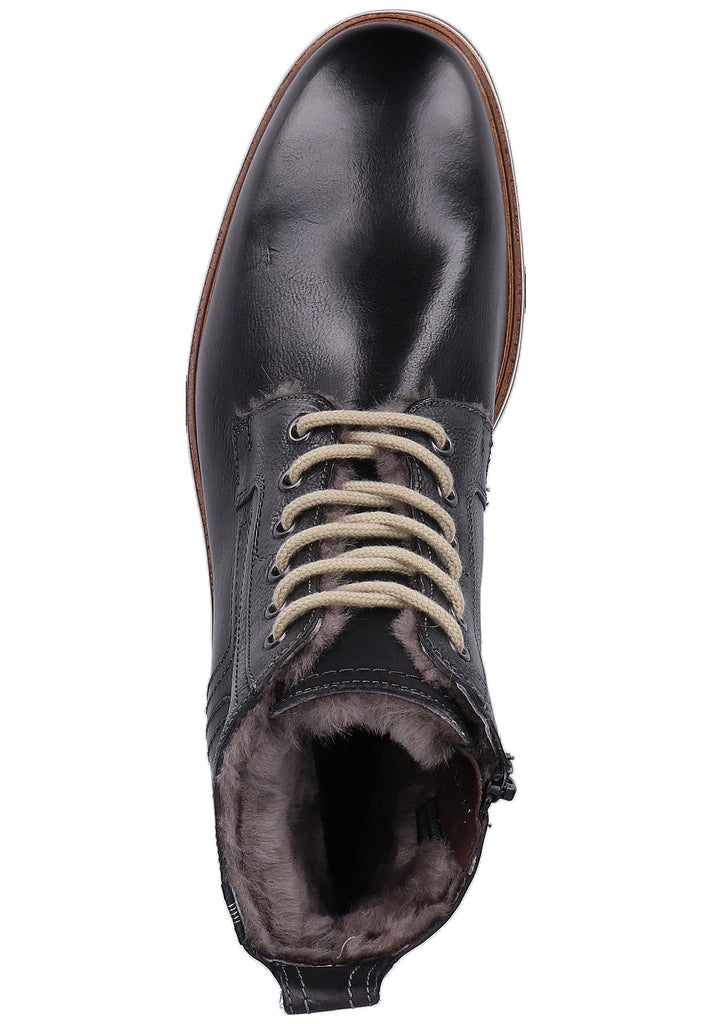 Lloyd Stiefelette Glattleder Schwarz Warmfutter - surf4shoes
