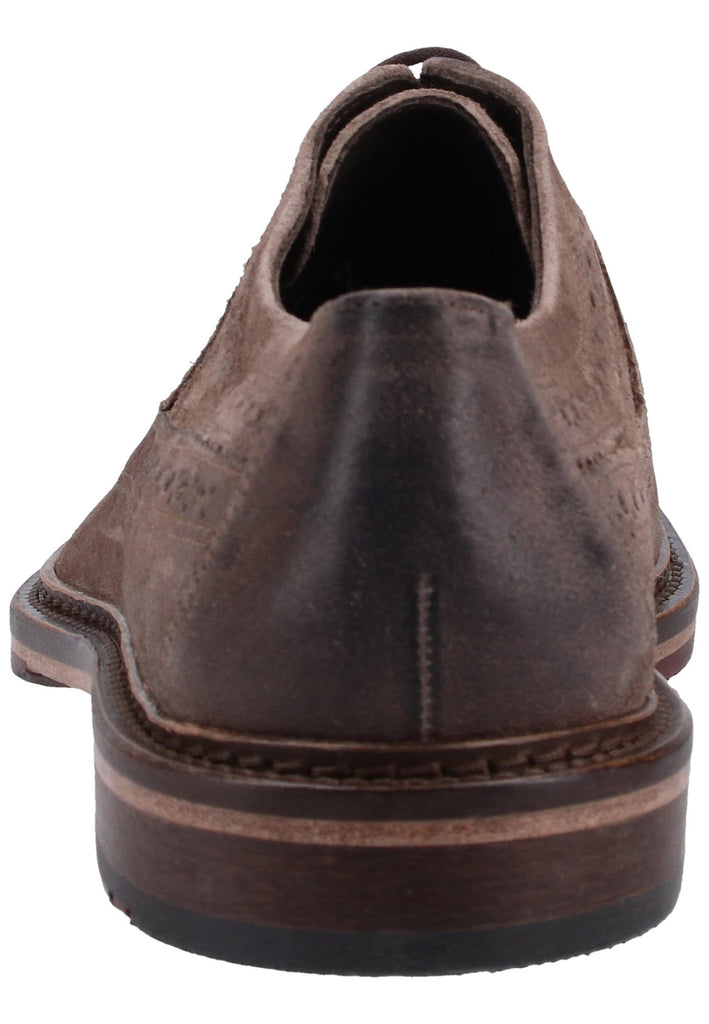 Lloyd Halbschuhe Veloursleder Taupe - surf4shoes