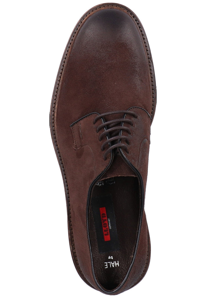 Lloyd Halbschuhe Veloursleder Braun - surf4shoes