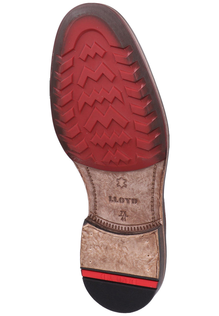 Lloyd Halbschuhe Veloursleder Braun - surf4shoes