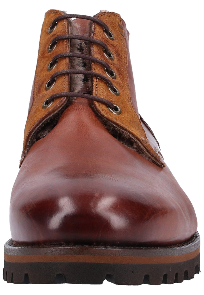 Lloyd Stiefelette Glattleder Mittelbraun Warmfutter - surf4shoes