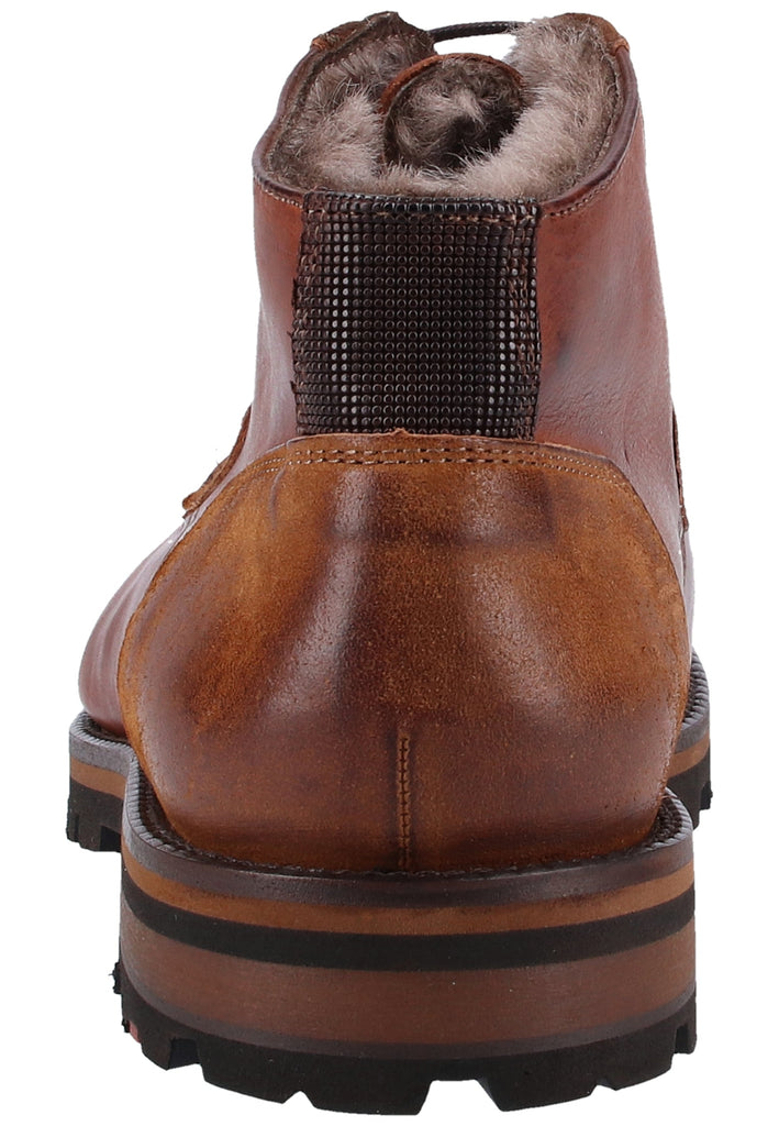Lloyd Stiefelette Glattleder Mittelbraun Warmfutter - surf4shoes