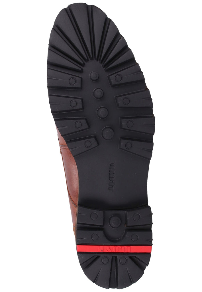 Lloyd Stiefelette Glattleder Mittelbraun Warmfutter - surf4shoes