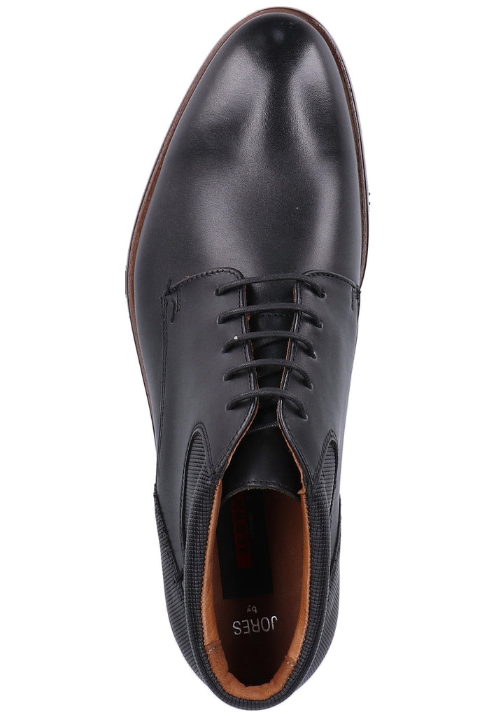 Lloyd Stiefelette Glattleder Schwarz - surf4shoes