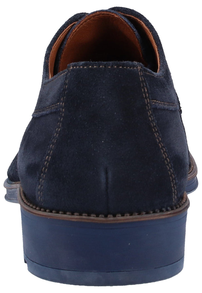 Lloyd Halbschuhe Veloursleder Blau - surf4shoes