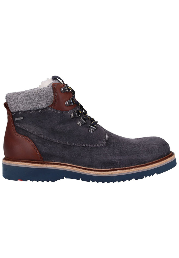 Lloyd Stiefelette Veloursleder Grau Warmfutter - surf4shoes