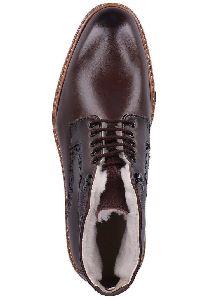 Lloyd Stiefelette Glattleder Dunkelbraun - surf4shoes