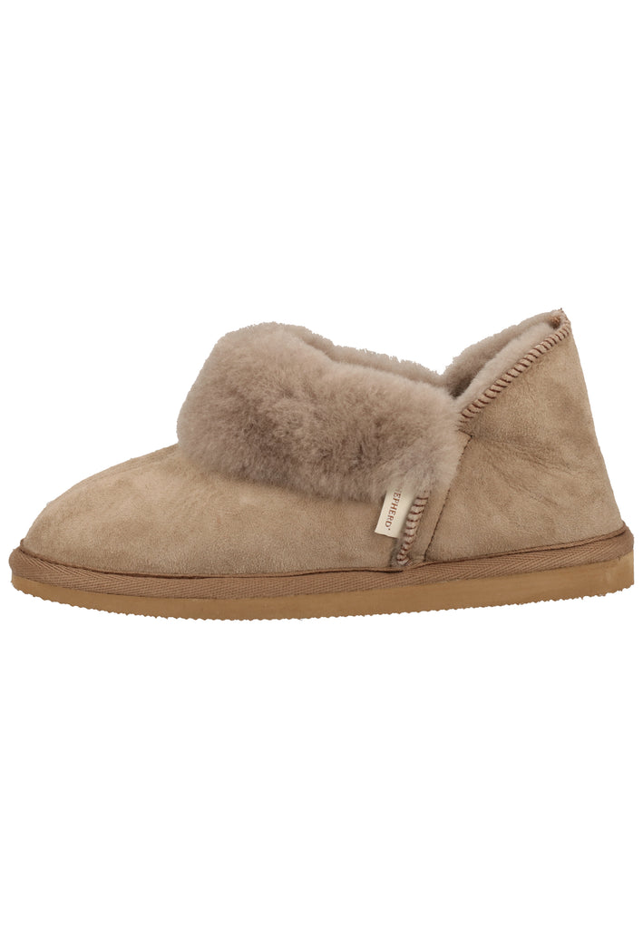 Shepherd Hausschuhe Leder Stone Warmfutter - surf4shoes