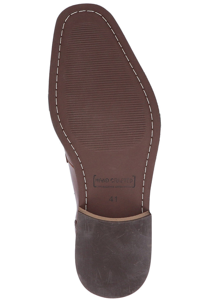 Bullboxer Businessschuhe Leder Dunkelbraun - surf4shoes