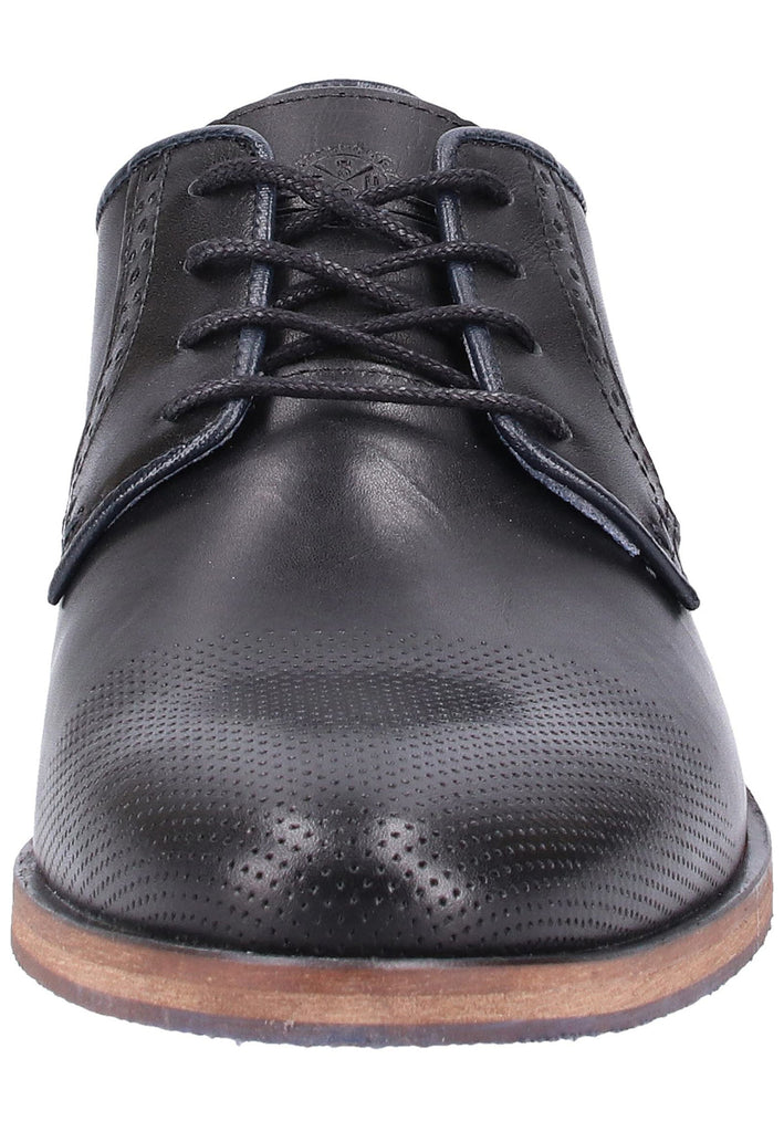 Bullboxer Businessschuhe Leder Schwarz - surf4shoes