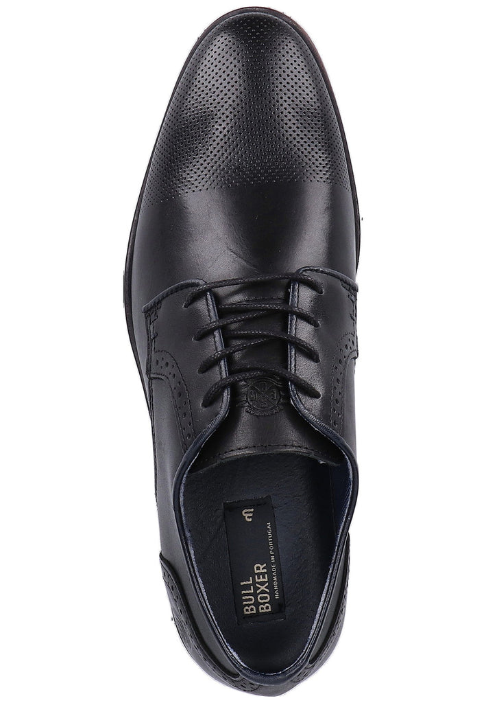 Bullboxer Businessschuhe Leder Schwarz - surf4shoes