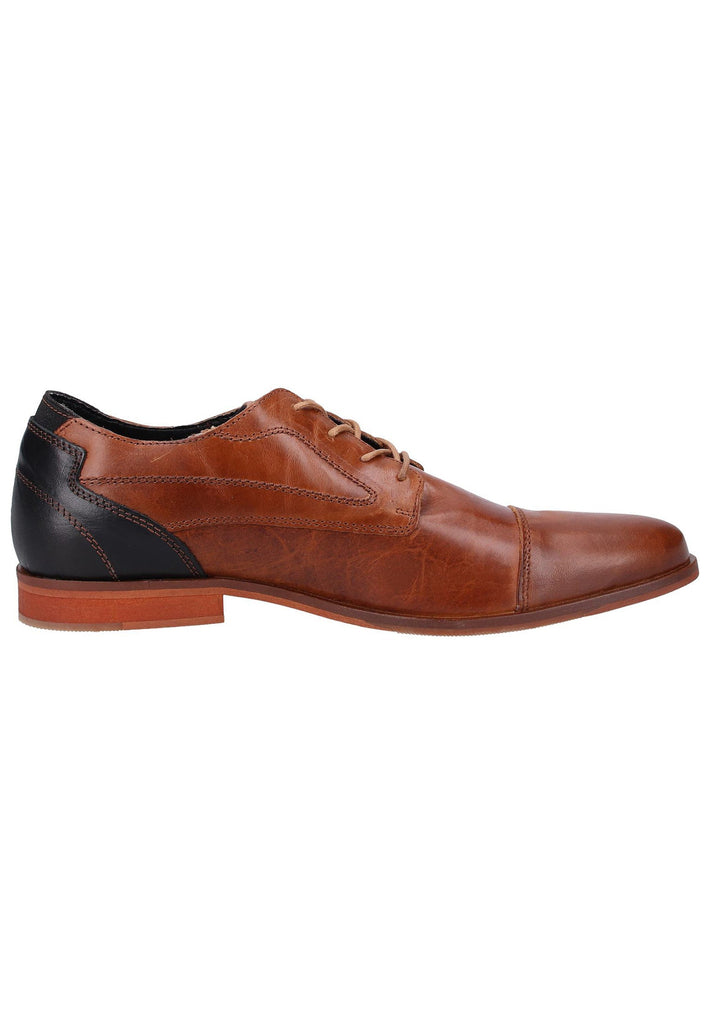 Bullboxer Businessschuhe Leder Cognac - surf4shoes