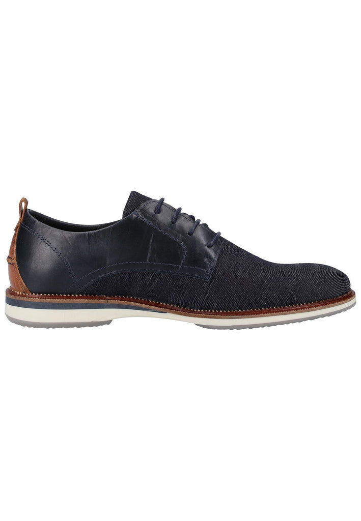 Bullboxer Halbschuhe Leder/Textil Blau - surf4shoes