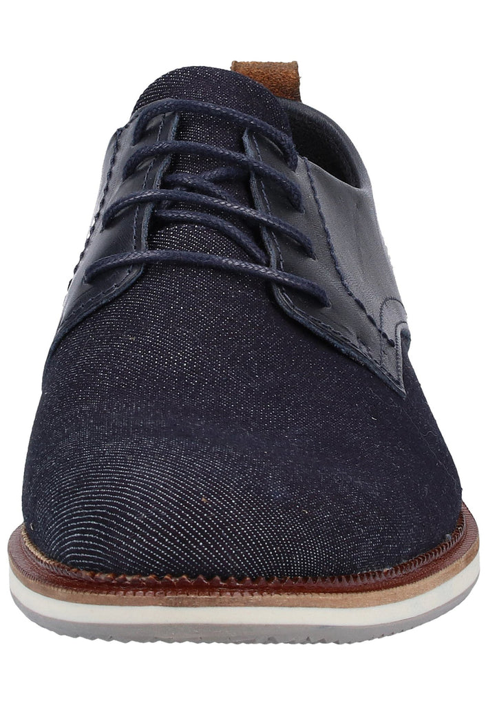 Bullboxer Halbschuhe Leder/Textil Blau - surf4shoes