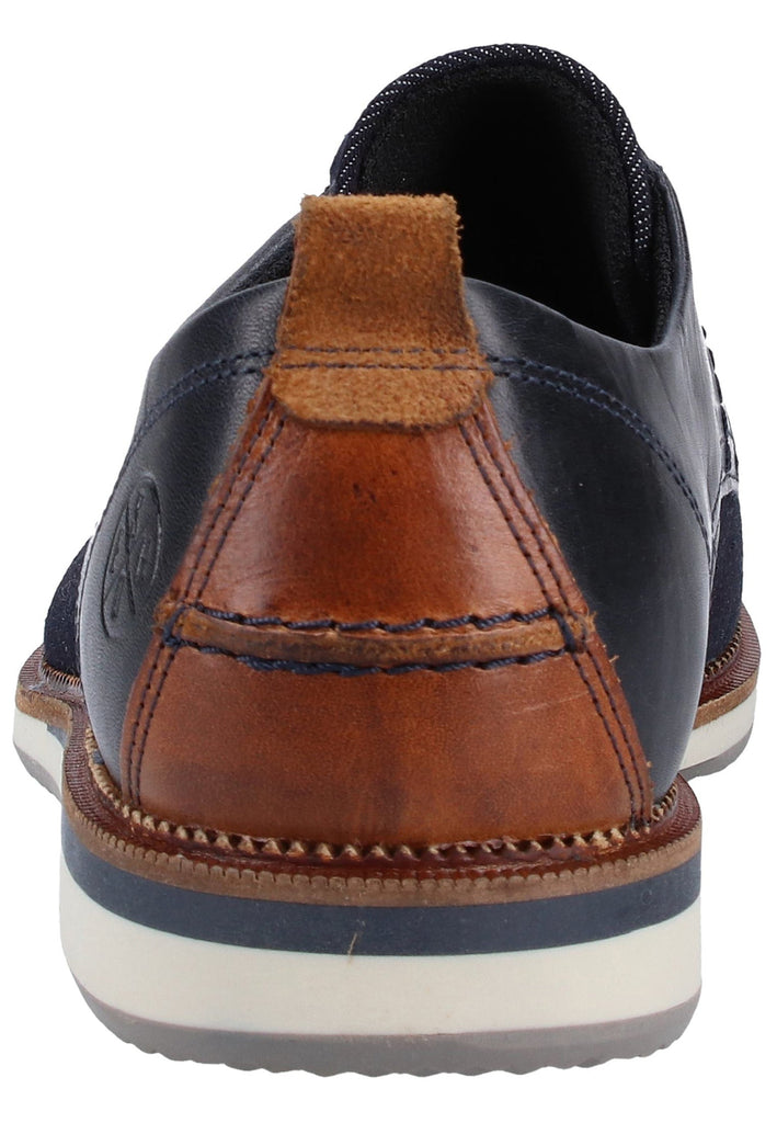 Bullboxer Halbschuhe Leder/Textil Blau - surf4shoes