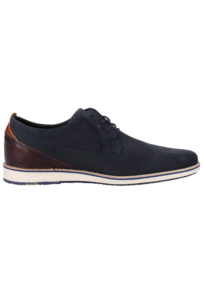 Bullboxer Halbschuhe Leder Dunkelblau - surf4shoes