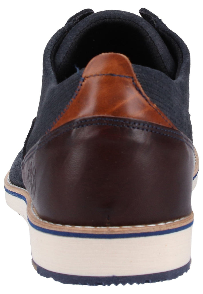 Bullboxer Halbschuhe Leder Dunkelblau - surf4shoes