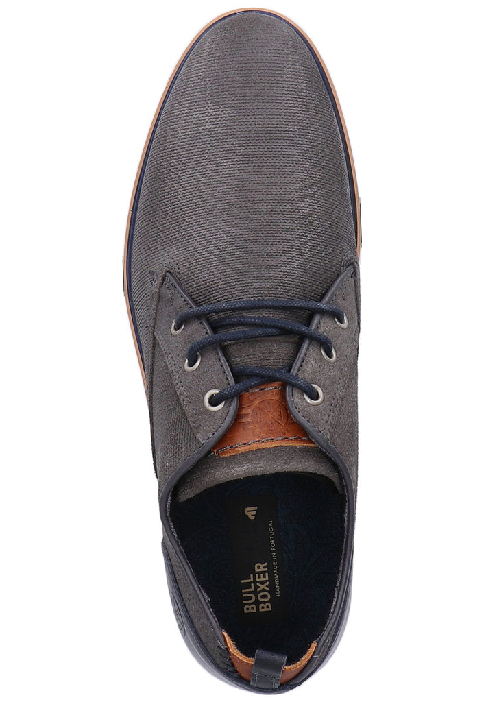 Bullboxer Halbschuhe Leder Grau - surf4shoes