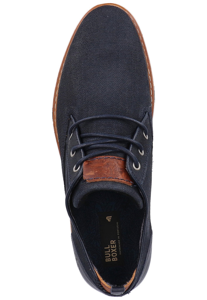 Bullboxer Halbschuhe Leder Dunkelblau - surf4shoes