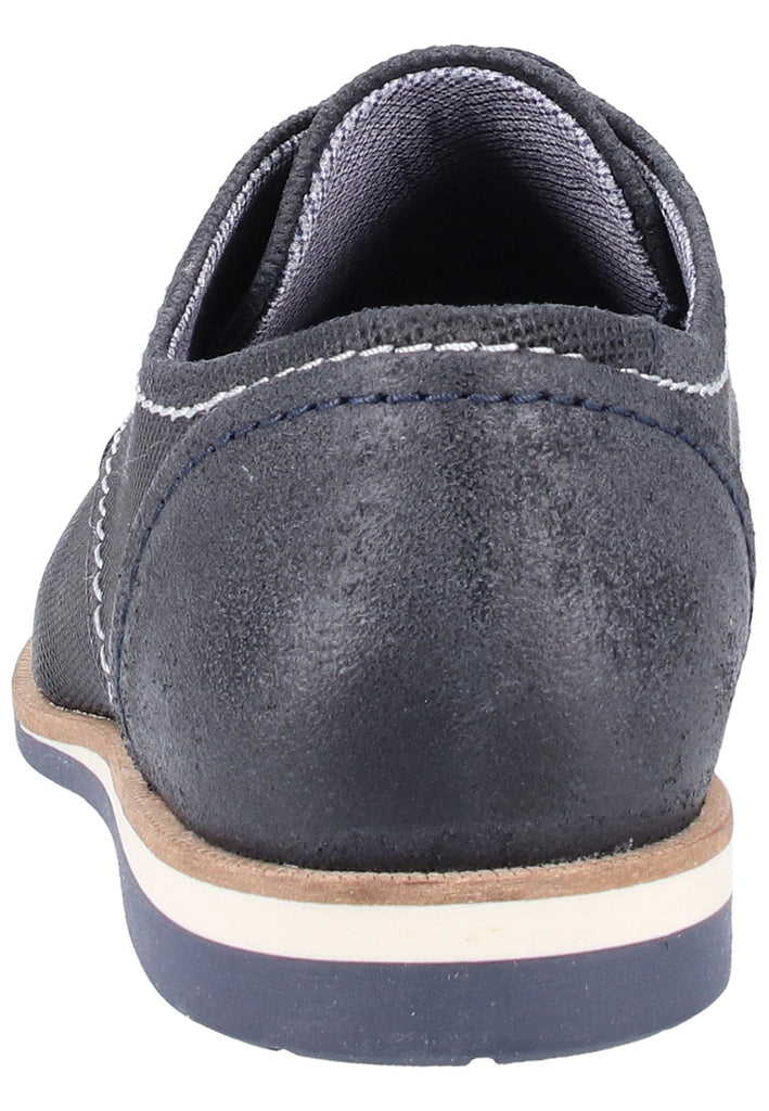 Bullboxer Halbschuhe Leder Blau - surf4shoes