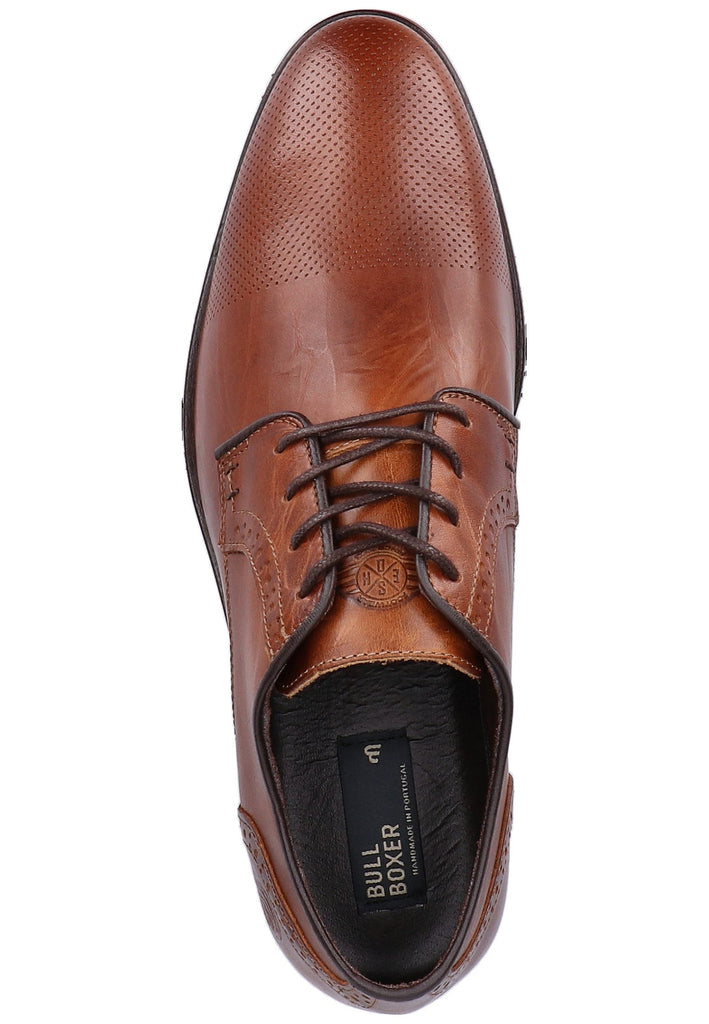Bullboxer Businessschuhe Leder Cognac - surf4shoes