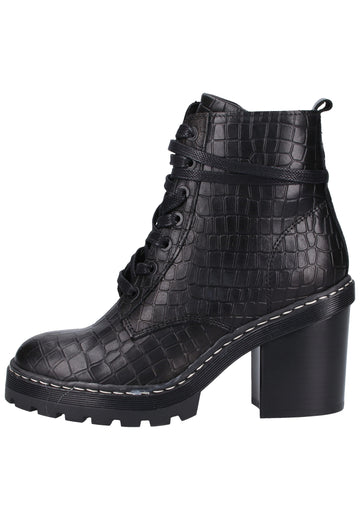 Bullboxer Stiefelette Leder Schwarz - surf4shoes